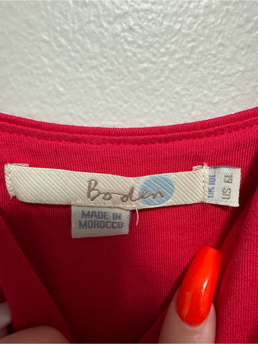 Boden Willa Pink Jersey Knit Midi Dress - Picture 6 of 8